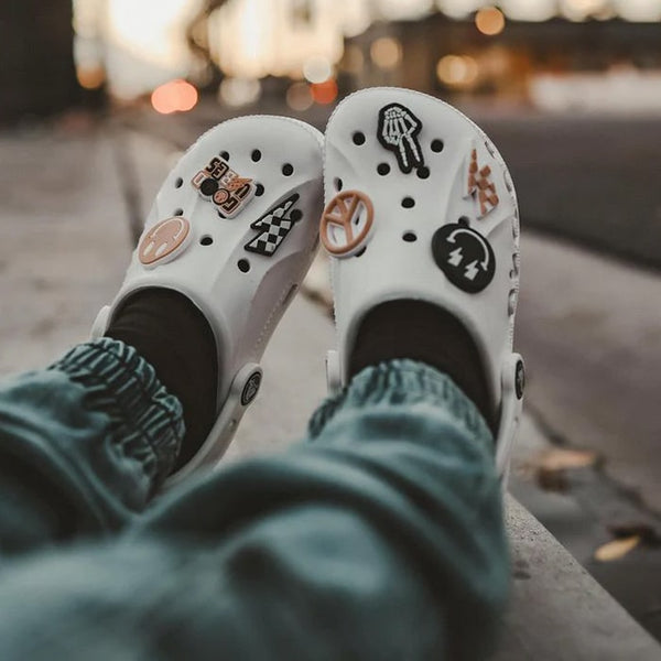 Good Vibes Charms for Kids Crocs - Lifestyle 1