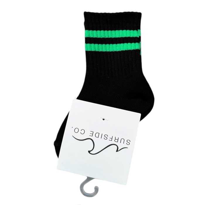 Kodak Stripe Children's Knee Socks, Forest Green main image 1