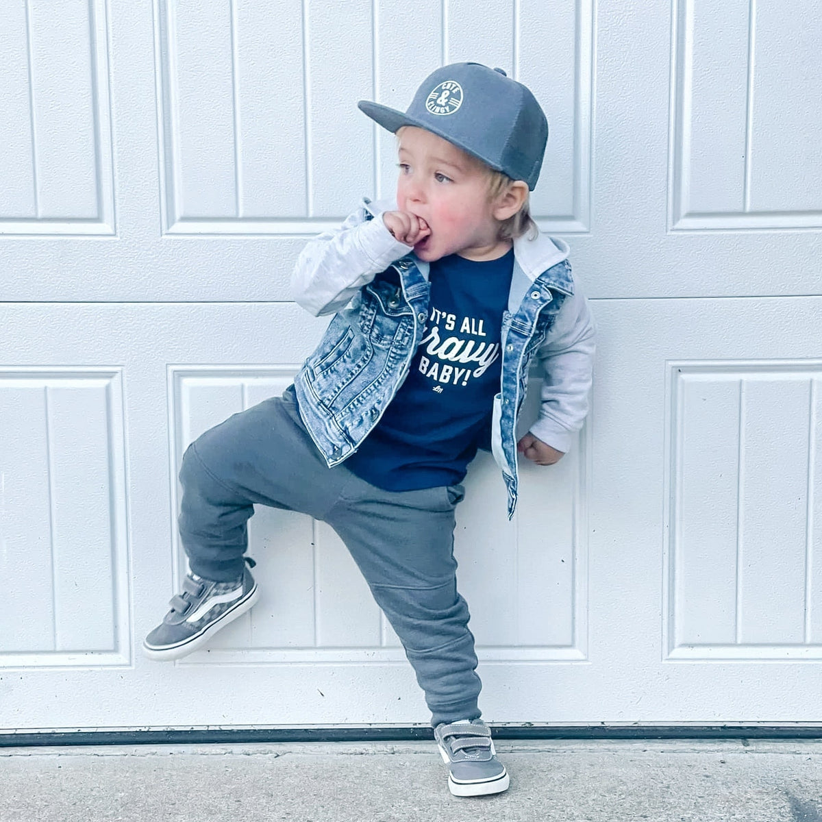 Its All Gravy Baby Tee for Kids Ledger Nash