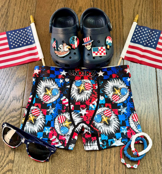 Kids Boxer Briefs - 1776 Bald Eagles π¦
πΊπΈ