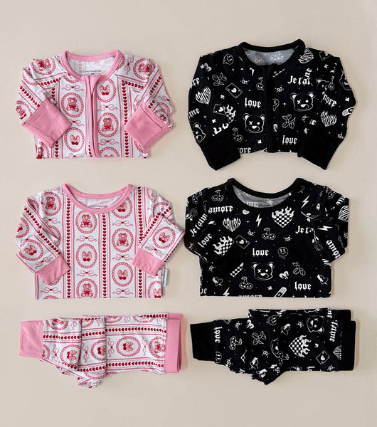 Bamboo Zip Romper | Wild Heart
