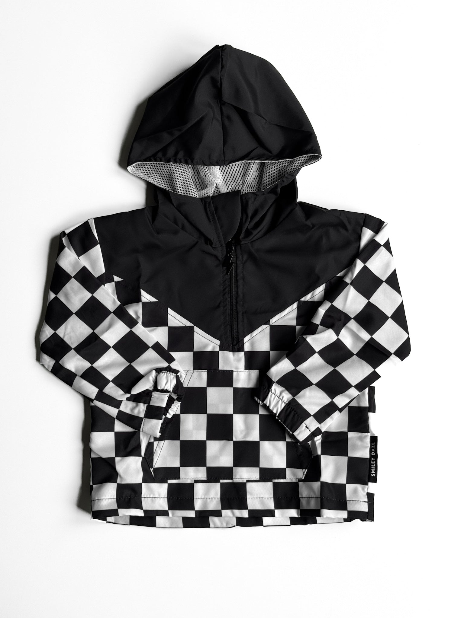 CHECKERED • HALF-ZIP • WINDBREAKER