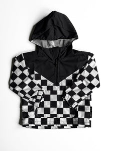 CHECKERED • HALF-ZIP • WINDBREAKER