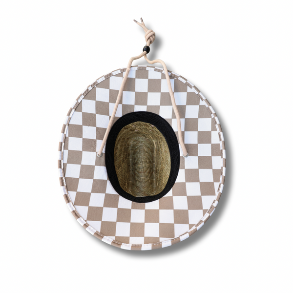 Neutral Wave Watcher Straw Hat