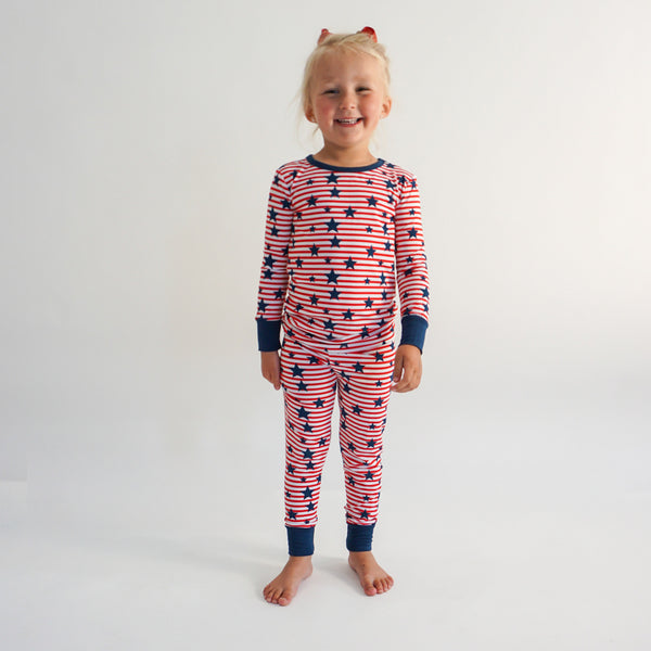Stars & Stripes Long Sleeve Set