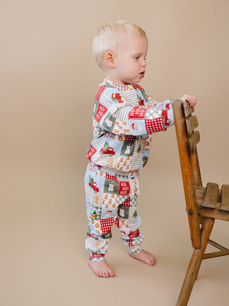 Jogger Set | Christmas Patchwork