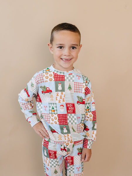 Jogger Set | Christmas Patchwork