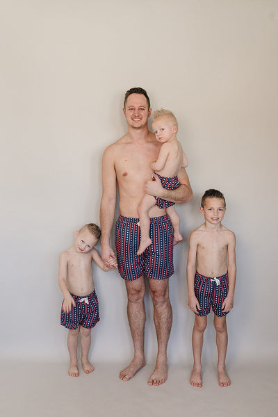Americana Swim Shorts