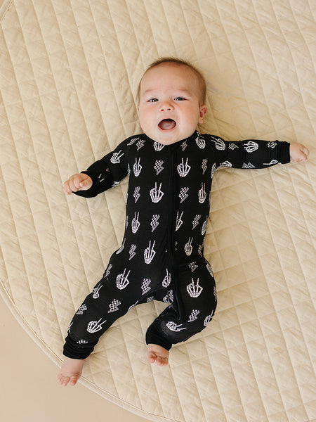 Bamboo Zip Romper | Skelly Vibes
