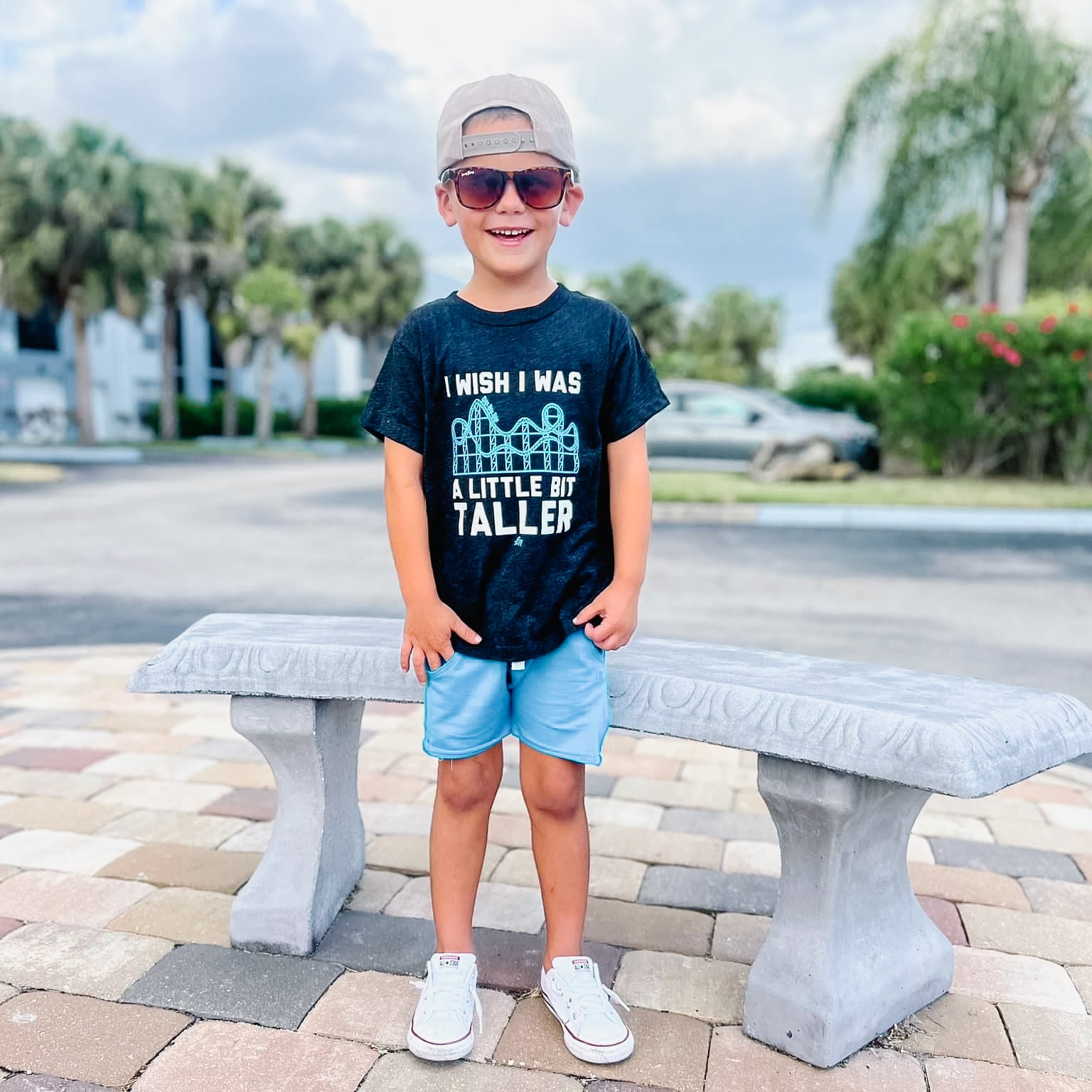 I Wish I Was A Little Bit Taller Tee for Kids – Ledger Nash