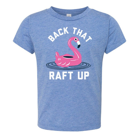 Back that raft up kids tee - Ledger Nash Co