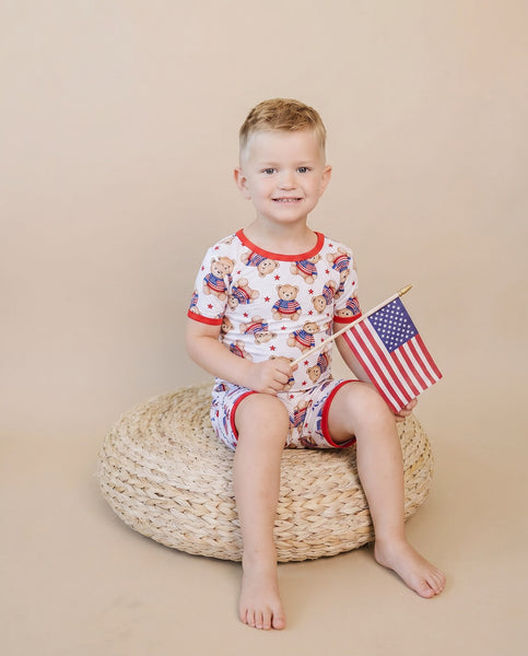 Bamboo Shorts Set | American Bear
