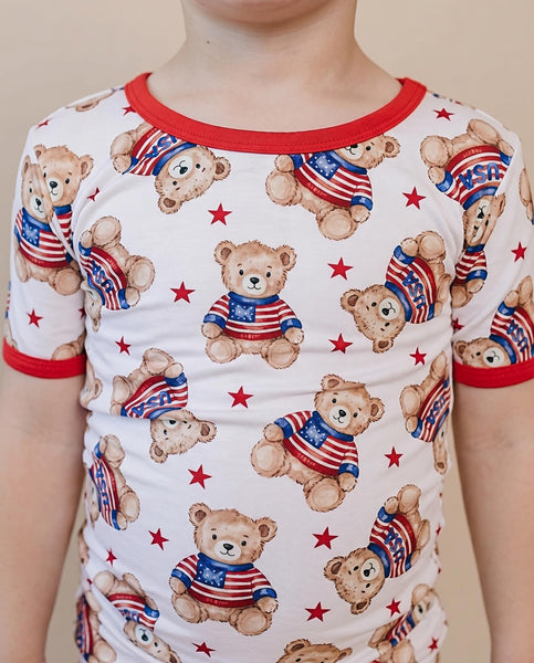 Bamboo Shorts Set | American Bear