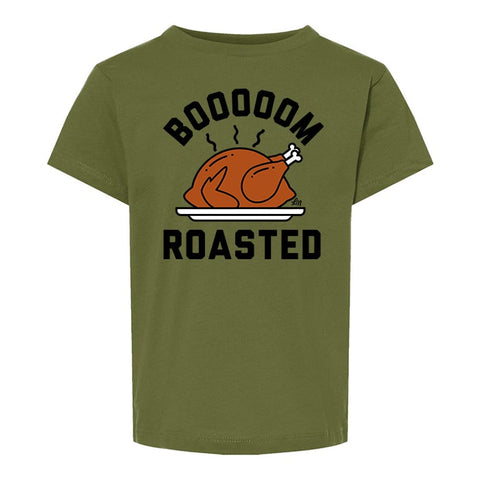 Boom Roasted Kids Turkey Tee for Thanksgiving - Ledger Nash Co