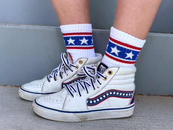 Brave Kids Patriotic Socks - Model 1 - Ledger Nash Co
