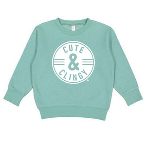 Cute & Clingy Graphic Crewneck Sweatshirt