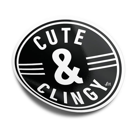Cute & Clingy Kids Sticker - Ledger Nash Co
