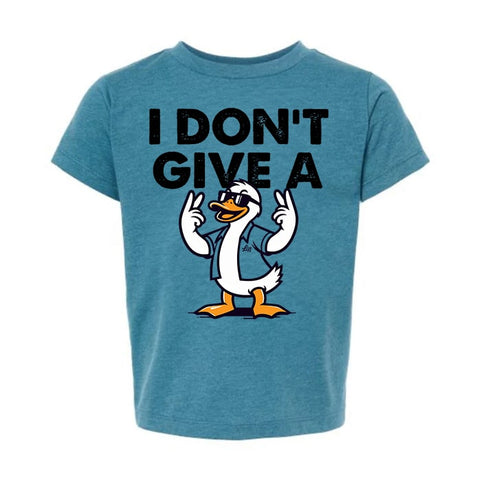 I Don't Give A Duck Kids Tee - Ledger Nash Co