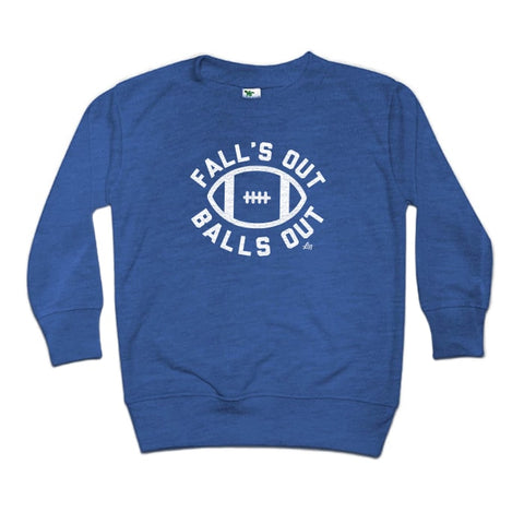 Falls Out Balls Out Crewneck - Ledger Nash Co