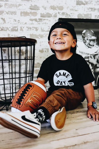 Game Day Kids Graphic Tee - Model 3 - Ledger Nash Co