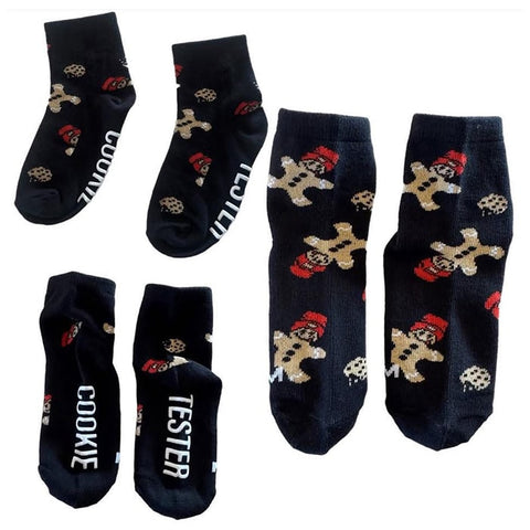 Gingy Cookie Tester Kids Socks - Ledger Nash Co