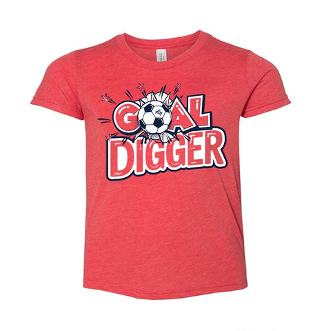 Goal Digger Kids Soccer Tee - Ledger Nash Co