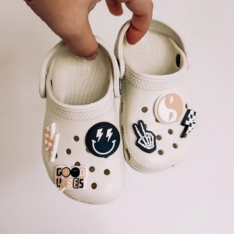 Good Vibes Charms for Kids Crocs - Lifestyle 2