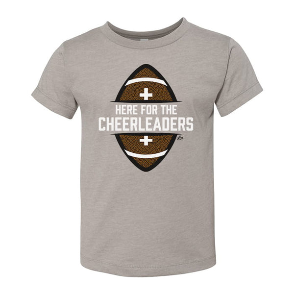 Here for the Cheerleaders Kids Tee - Ledger Nash Co