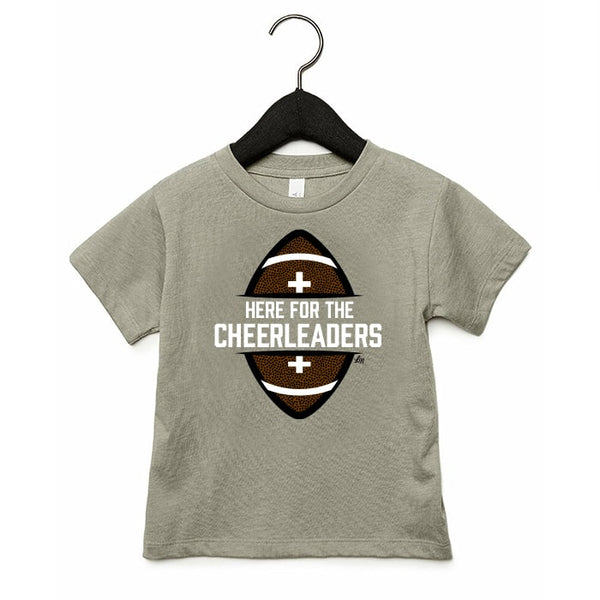 Here for the Cheerleaders Kids Tee - Ledger Nash Co