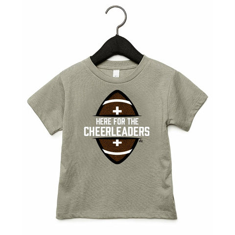 Here for the Cheerleaders Kids Tee - Ledger Nash Co