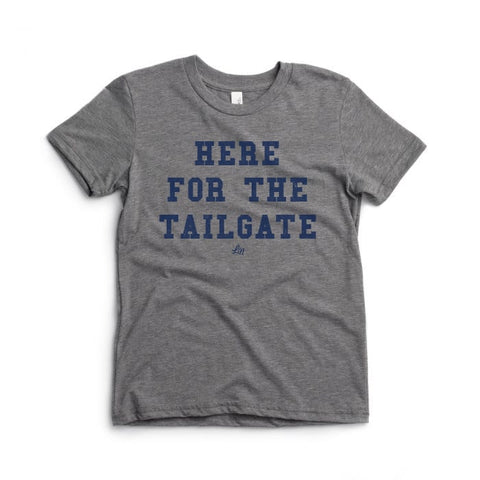 Here for the Tailgate Adult Tee - Ledger Nash Co