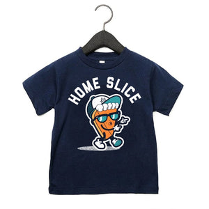 Home Slice Kids Tee - Navy - Ledger Nash Co