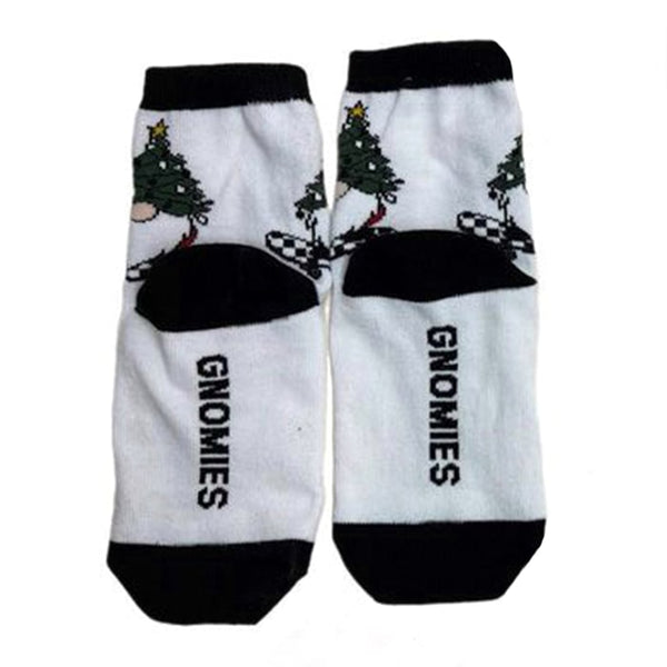 Kids Christmas Socks - Gnomes - Bottom view