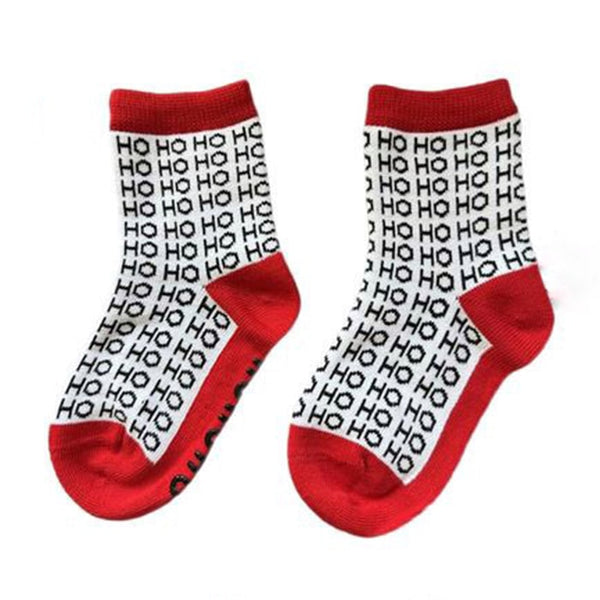 Kids Chrismtas Socks - Ho Ho Ho - Ledger Nash Co