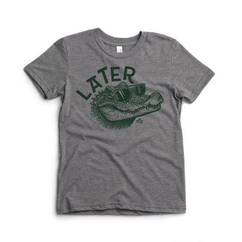Later Gator Kids Tee - Ledger Nash Co