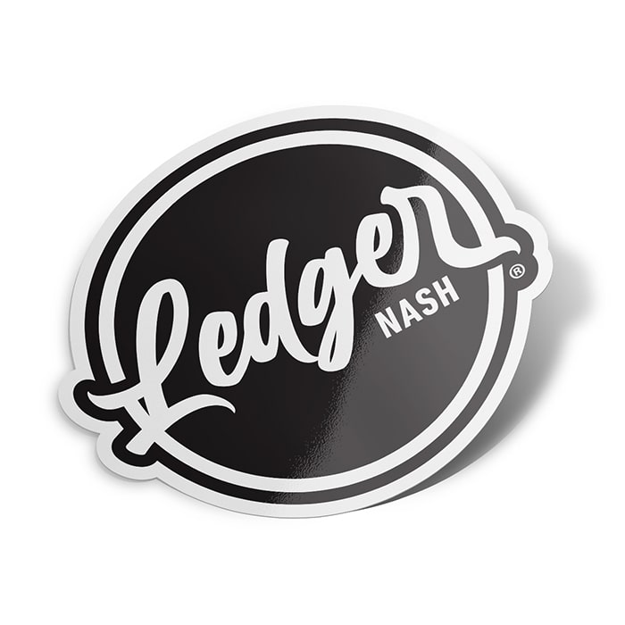 Ledger Nash Logo Sticker - Kids Stickers