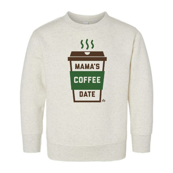 Mamas Coffee Date Kids Crewneck - Ledger Nash Co