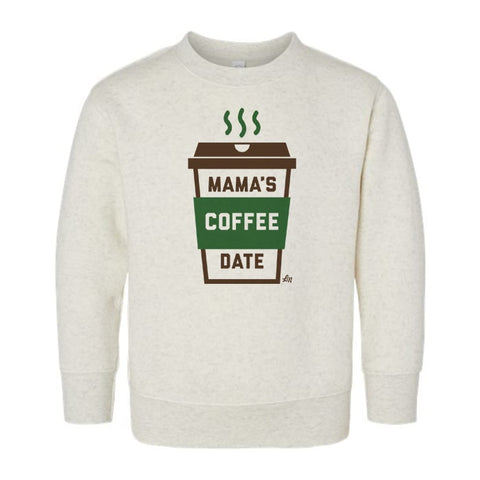Mamas Coffee Date Kids Crewneck - Ledger Nash Co