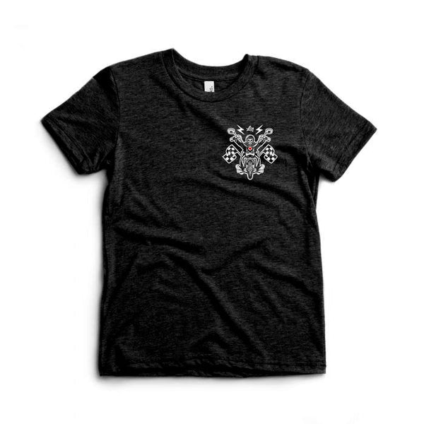 Mama's Ride or Die Kids Tee - Front View - Ledger Nash Co