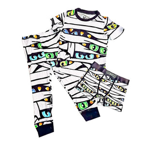 Mummy Mayhem Kids Pajama Set - Ledger Nash Co