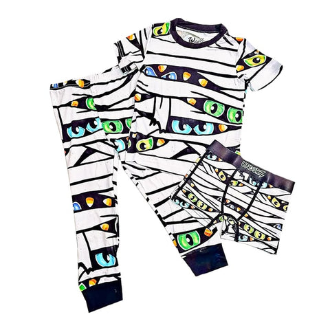 Mummy Mayhem Kids Pajama Set - Ledger Nash Co