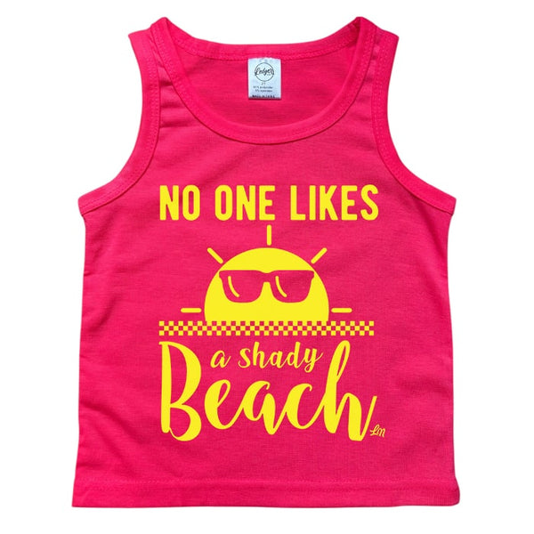 No one likes a Shady Beach Kids Tank Top - Ledger Nash Co