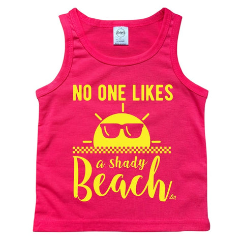 No one likes a Shady Beach Kids Tank Top - Ledger Nash Co