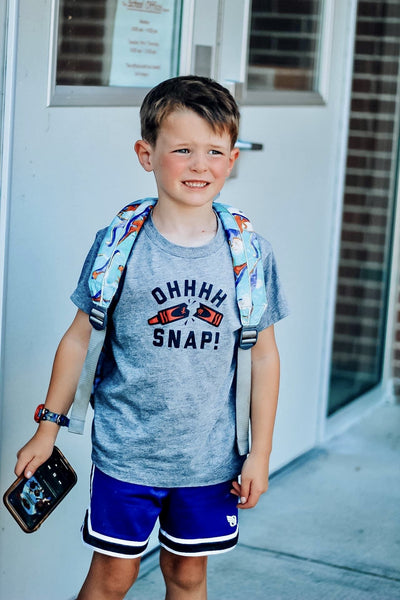 Oh Snap Kids Tee - Model 1 - Ledger Nash Co