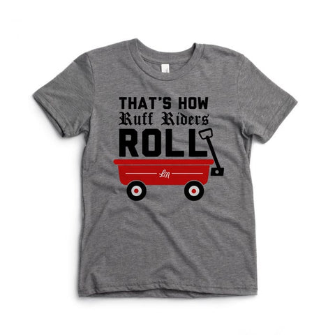 That's How Ruff Riders Roll Kids Tee - Ledger Nash Co