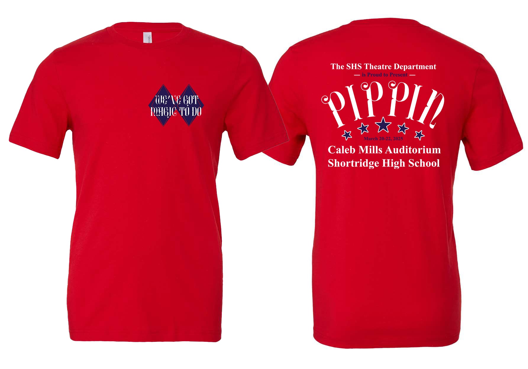 SHS Theatre Department Tee - Ledger Nash Co 