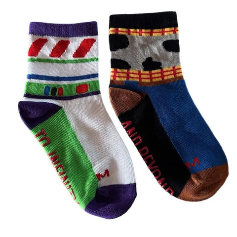 Woody & Buzz Kids Socks - Ledger Nash Co