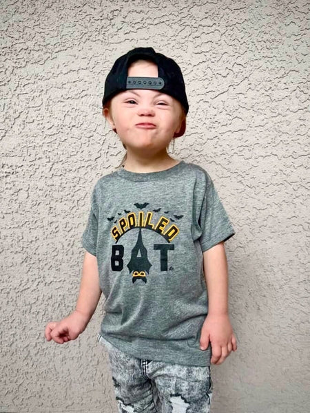 Spoiled Bat Kids Tee - Model 1 - Ledger Nash Co