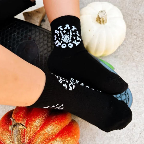 Stay Spooky Kids Halloween Socks - Ledger Nash Co