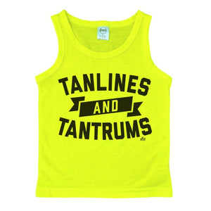 Tanlines & Tantrums Kids Tank Top - Ledger Nash Co